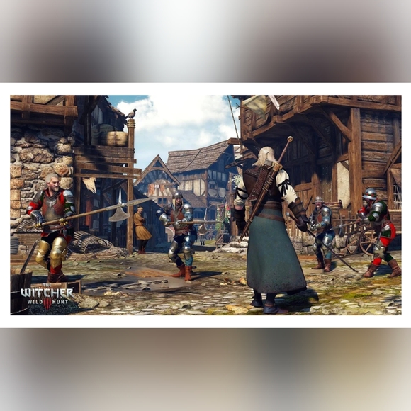 Mint Witcher 3. Wild Hunt PS4 Complete with Map & Manual - Picture 7 of 8